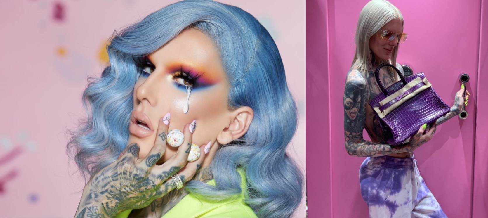 JEFFREE STAR NEARLY LOSES ULTRA VIOLET BIRKIN BAG WORTH $60,000. – hotnglam