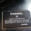 Chanel Puzzle-piece  Classic Cc Logo Grand Shopping Gst Tote Black Gold Patent Leather Shoulder Bag - Image 2