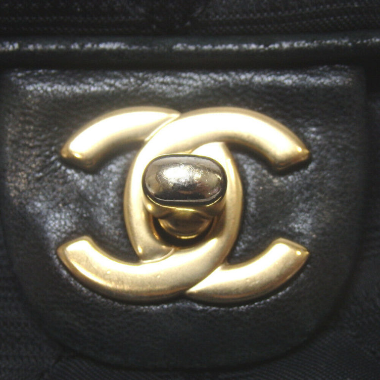 Chanel Classic Flap Travel Line Quilted Small Black Nylon Satchel - Image 8