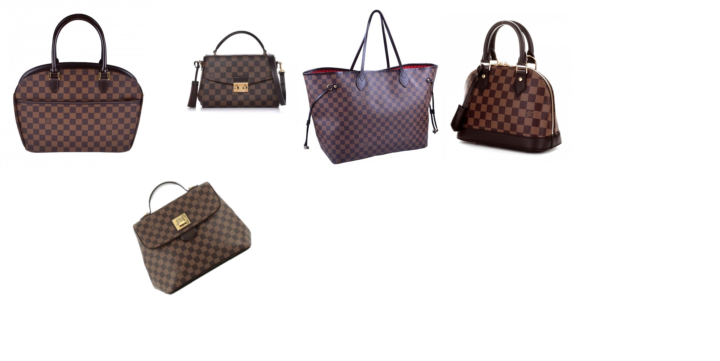 Louis Vuitton Damier Canvas Sarria Horizontal Bag - Yoogi's Closet