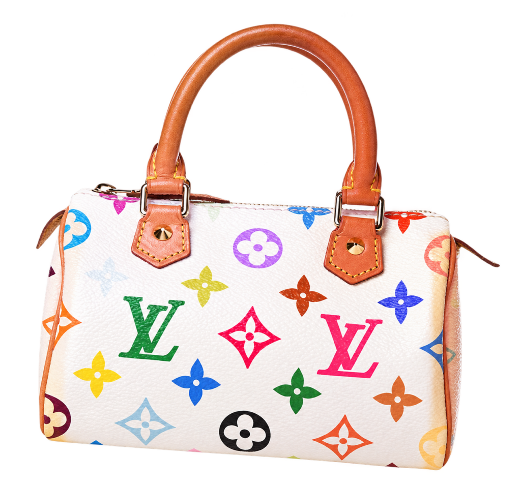 Louis Vuitton multicolored monogram handbag from the Hotnglam archive