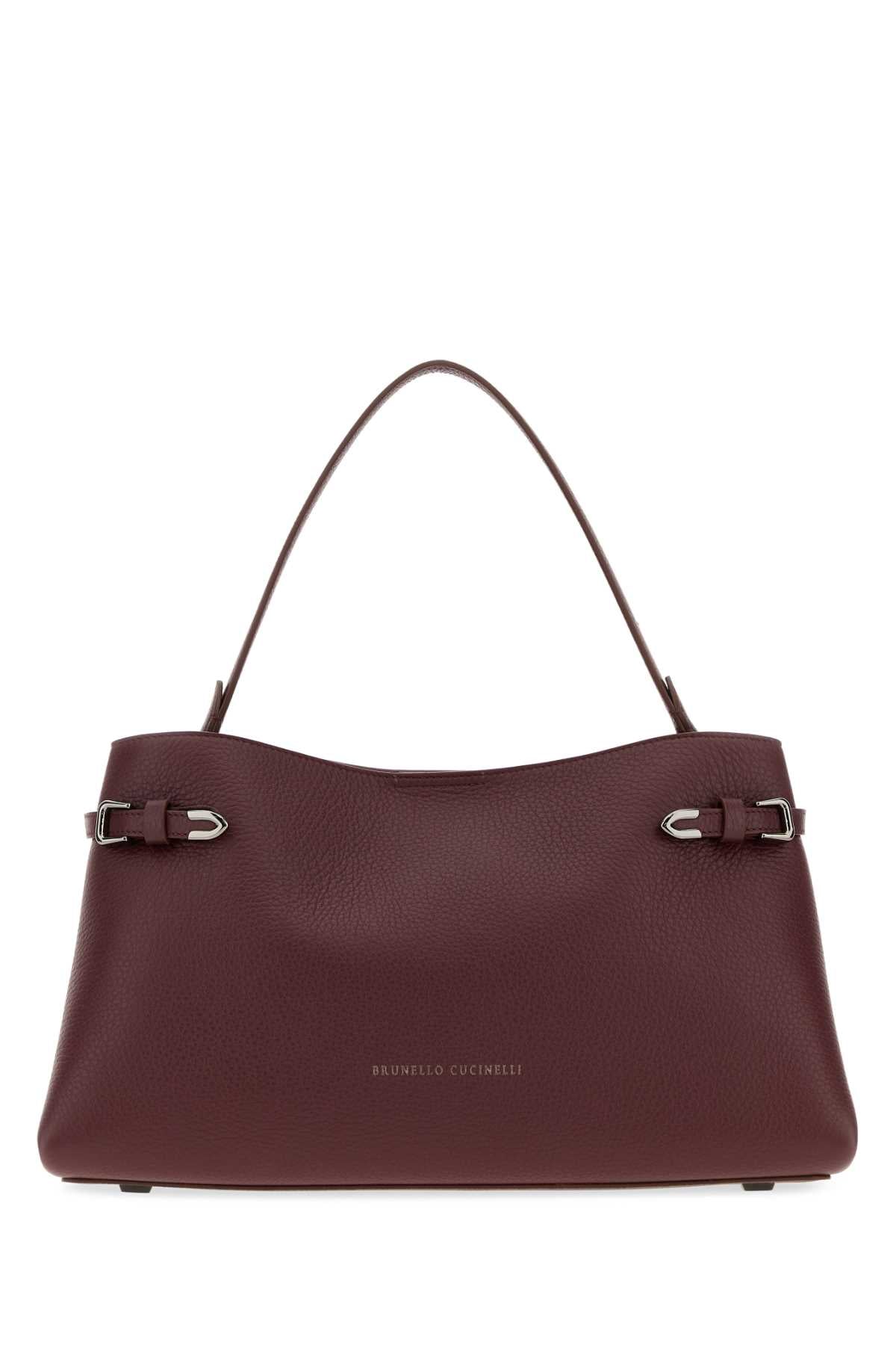 Brunello Cucinelli Leather Handbag, 35 cm x 20 cm x 15 cm